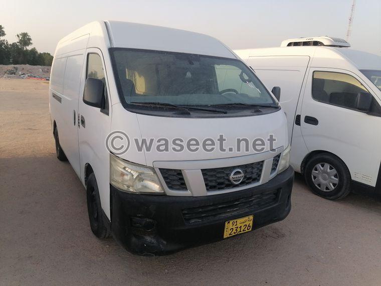 Nissan Urvan model 2014  1