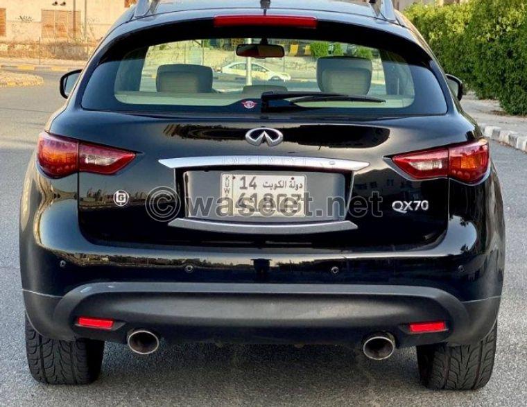 Infiniti QX70 model 2016 2