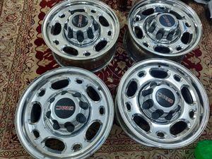 For sale, original 8100 wheels with GMC