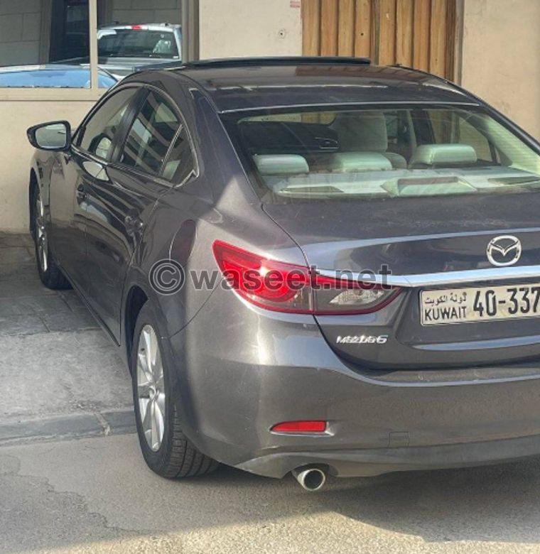 For sale Mazda 6 model 2016 2