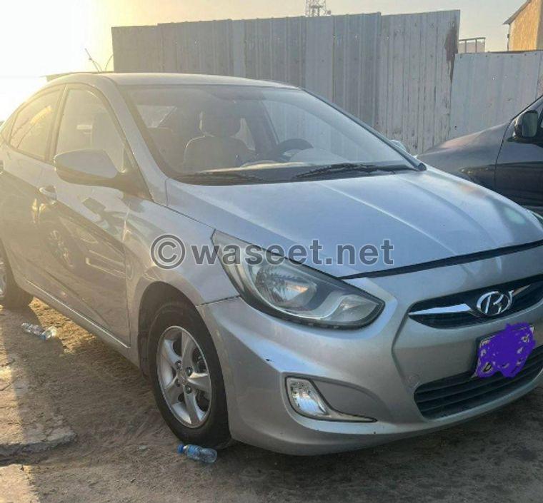 Hyundai Accent 2015 model for sale 0