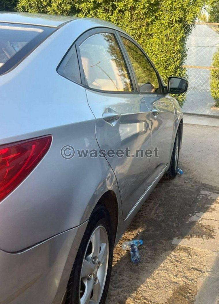 Hyundai Accent 2015 model for sale 4