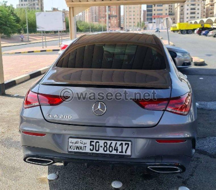 For sale Mercedes CLA 200 model 2021 4