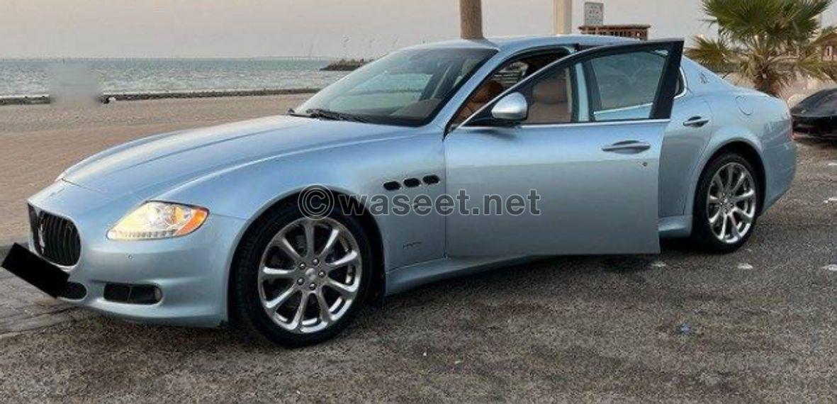   Maserati Quattroporte model 2009 inspection requirement 3