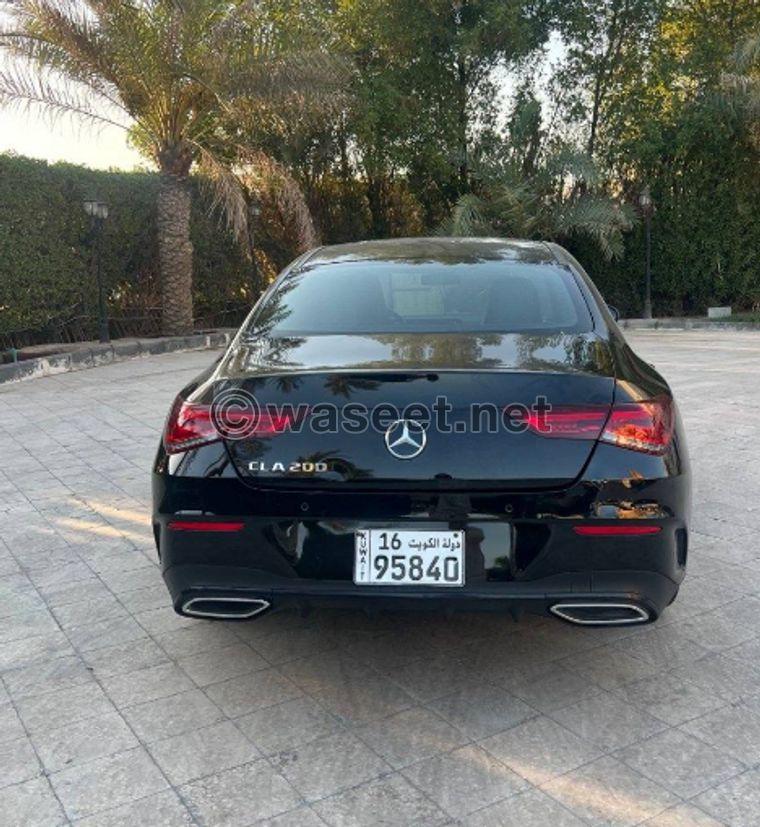 For sale Mercedes CLA 200 model 2020 3