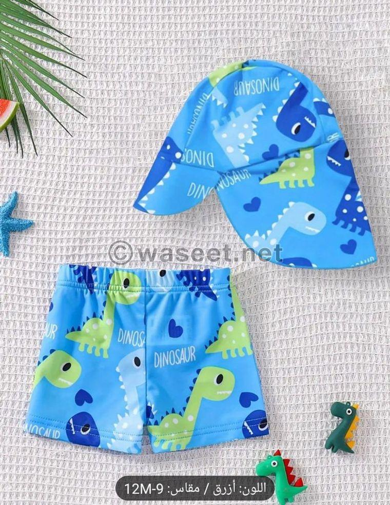 Two-piece children's swimwear for little boys 1