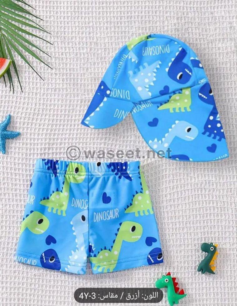 Two-piece children's swimwear for little boys 2