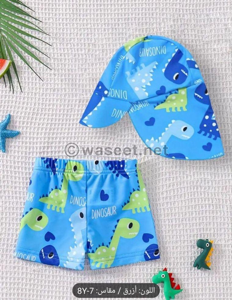 Two-piece children's swimwear for little boys 5