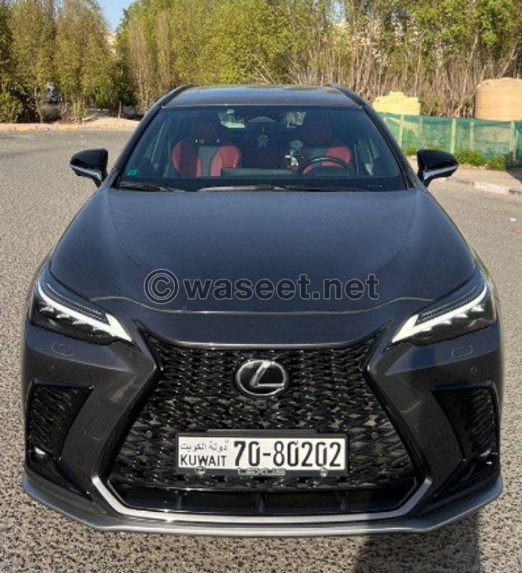  للبيع لكزس NX350 F SPORT موديل 2024 0