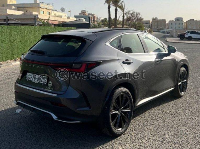  Lexus NX350 F SPORT model 2024 for sale 3