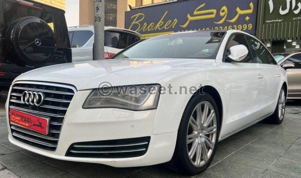 Audi A8 2014 model for sale  0