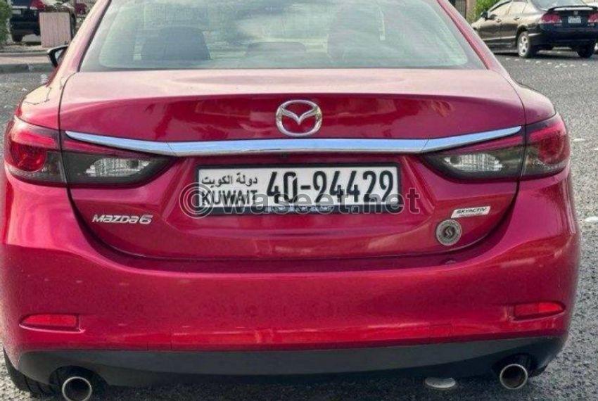 For sale Mazda 6 model 2016 2