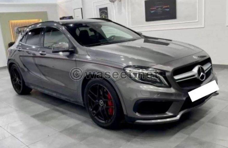 Mercedes Turbo GLA 45 model 2015  0