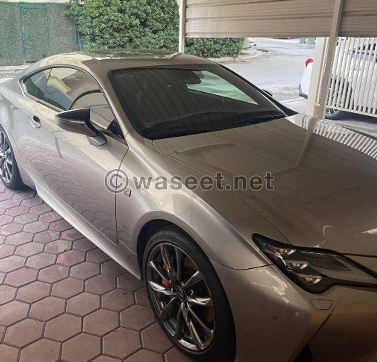 Lexus RC350 F Sport model 2021 0