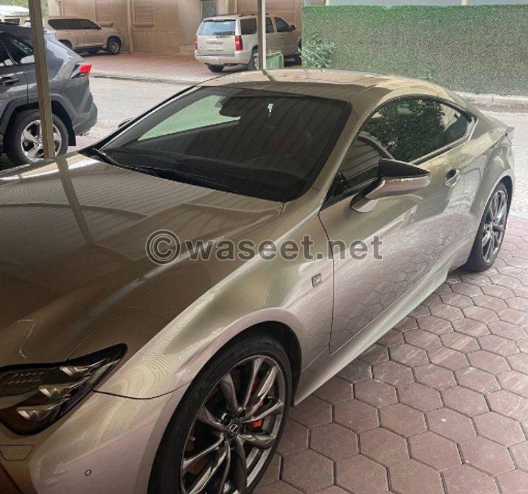 لكزس  RC350 F Sport موديل 2021 1