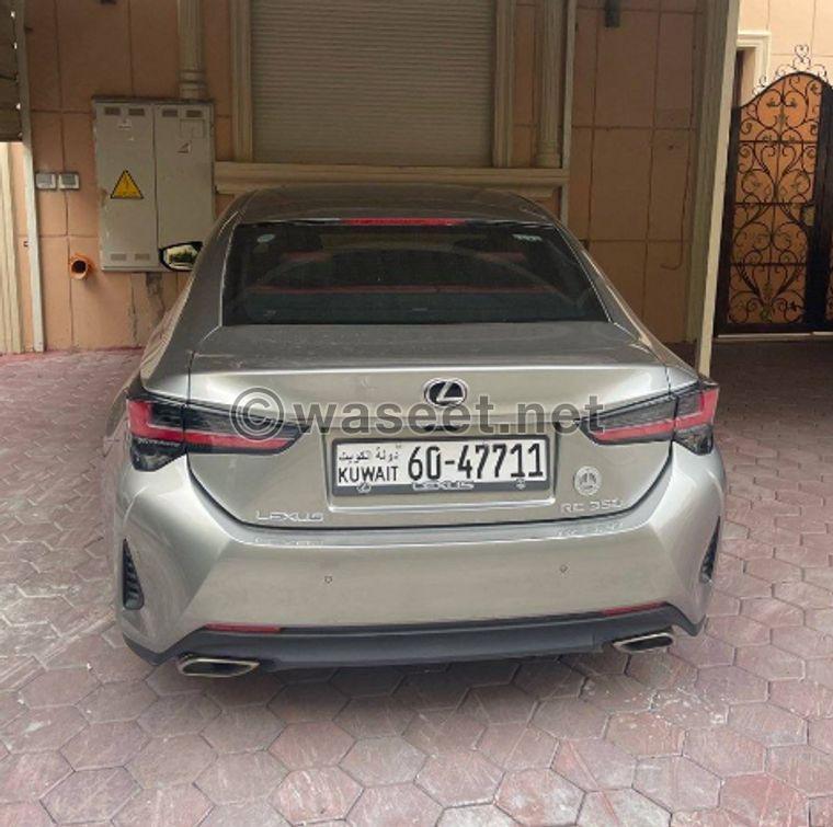 لكزس  RC350 F Sport موديل 2021 2