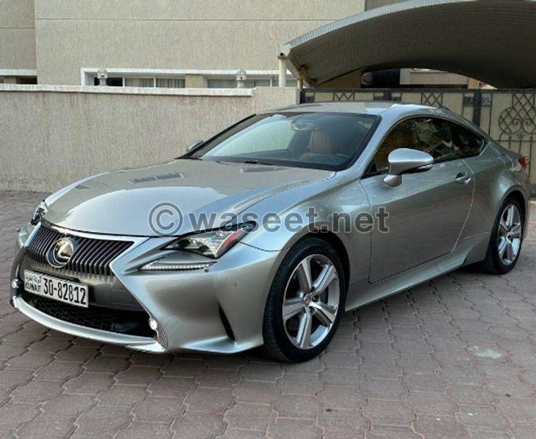 Lexus RC350 model 2015 0