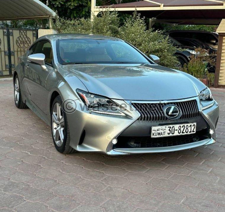 Lexus RC350 model 2015 1