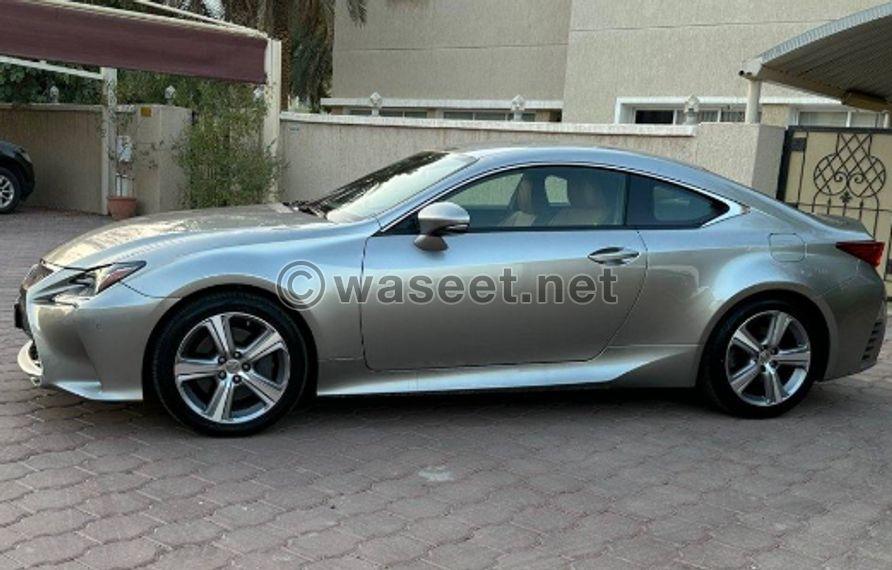 Lexus RC350 model 2015 2