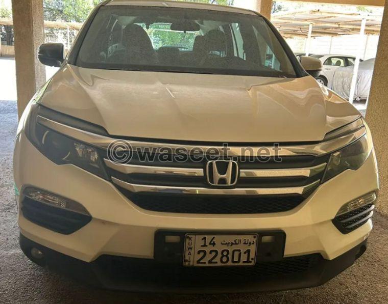 For sale Honda Pilot model 2016 0