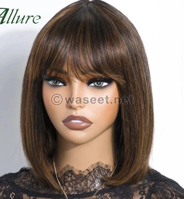 For sale natural hair wig 3