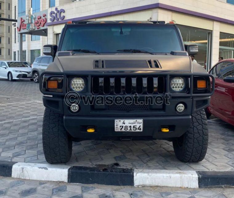 Hummer H2 2006 model for sale 0