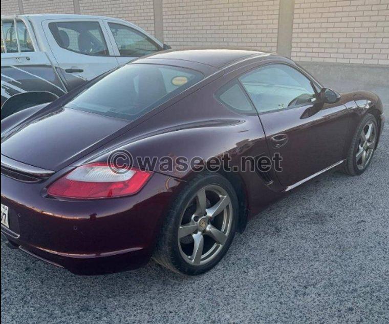 Porsche Cayman S model 2007 1