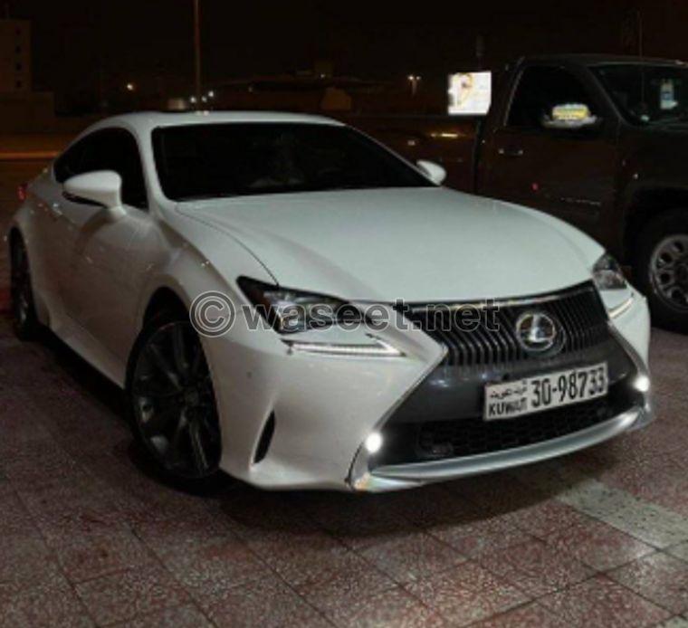 لكزس RC 350 كامل المواصفات 2015  0