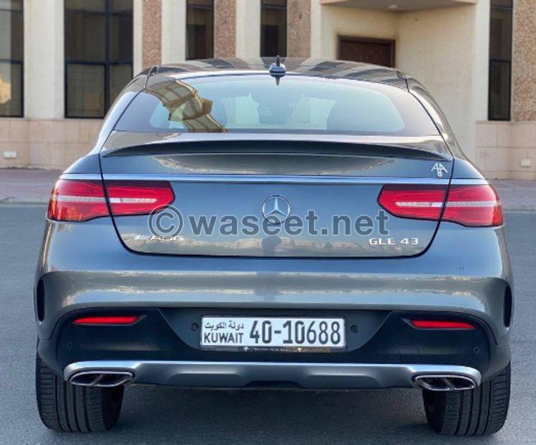 Mercedes GLE 43 AMG model 2017 4