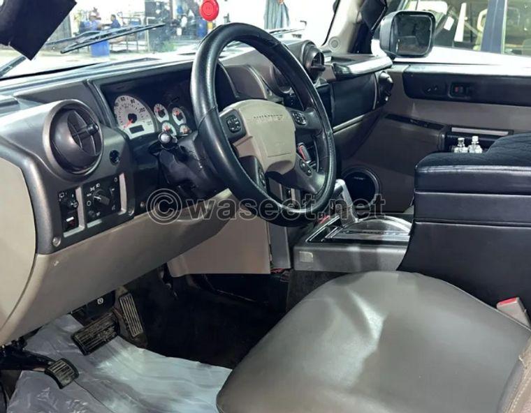  Hummer H2 model 2003 for sale  2