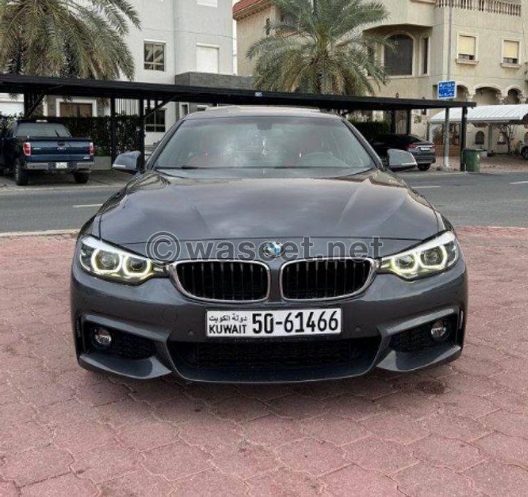 BMW 420 i model 2019 agency paint 0