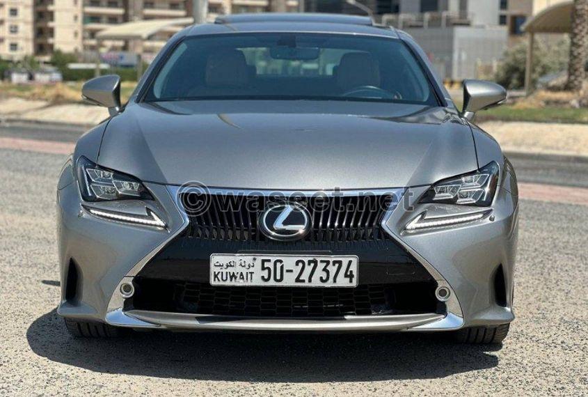 Lexus RC350 2017 model for sale 0