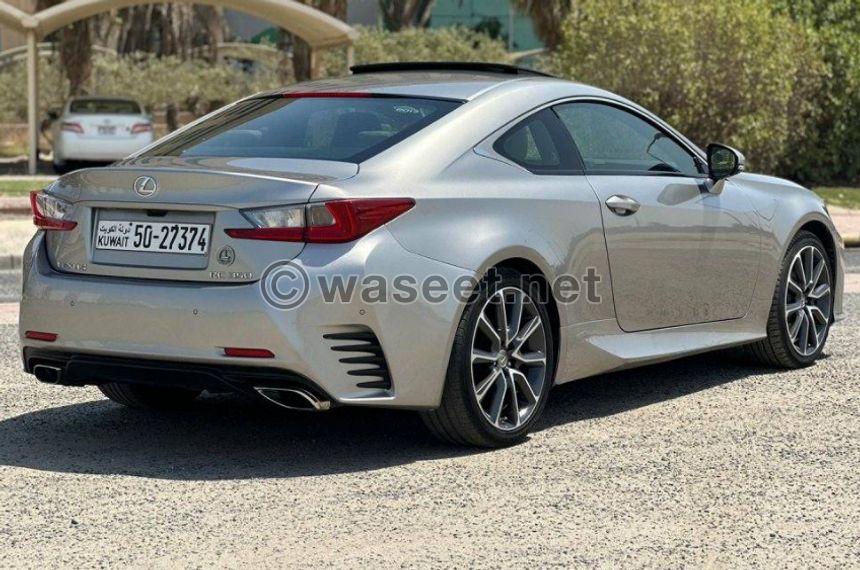 Lexus RC350 2017 model for sale 1