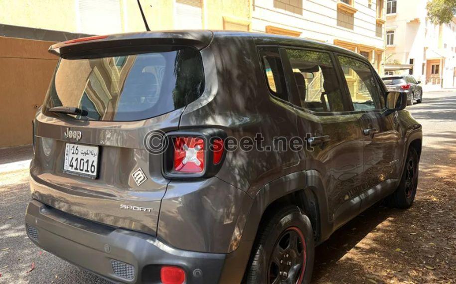 Jeep Sport Renegade 2017 model for sale 2