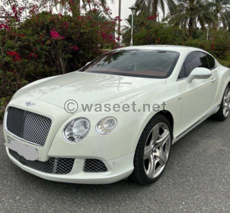 Bentley Continental GT V12 for sale, model 2014 0