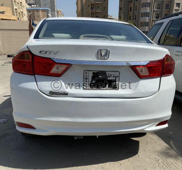 Honda City model 2016  2