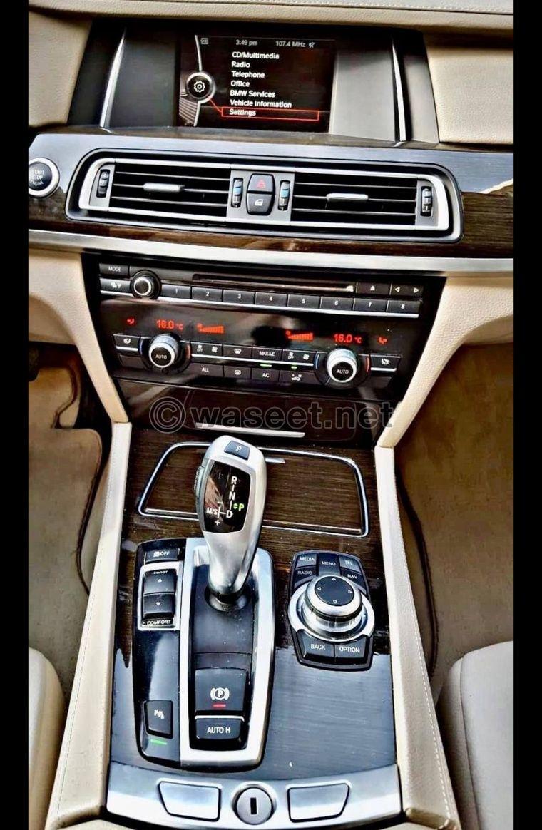 For sale: BMW 730 model 2013 7