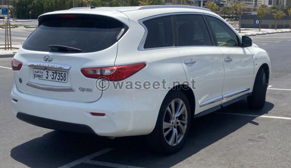 Infiniti qx60 model 2014  2