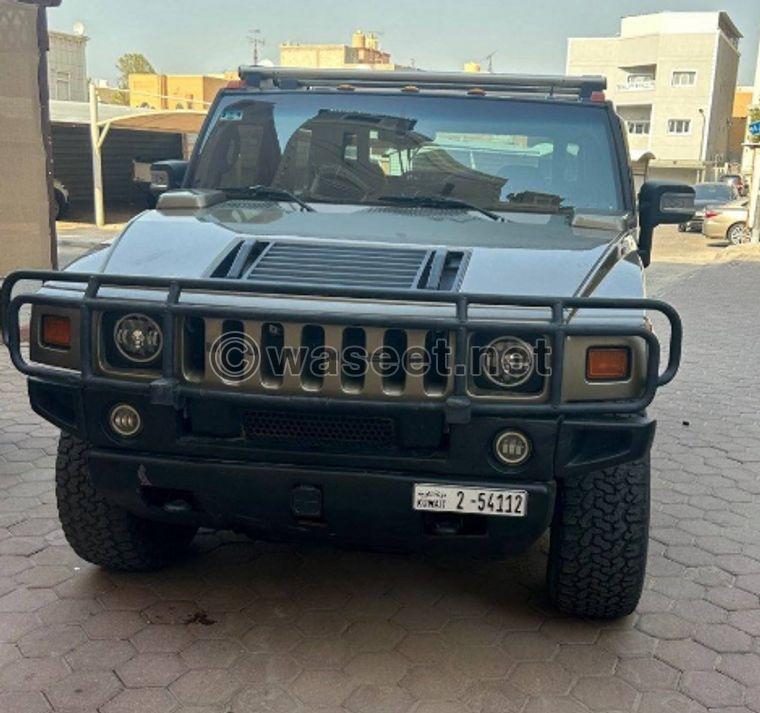  Hummer H2 model 2006  0