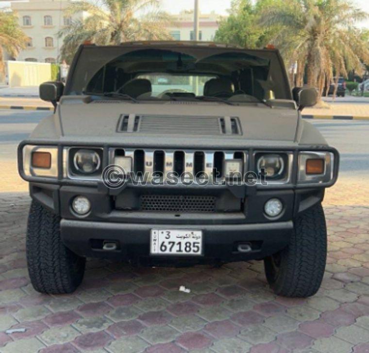 Hummer H2 2005 model  0