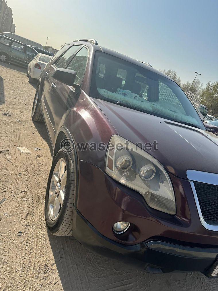 For sale GMC Acadia 2009  0