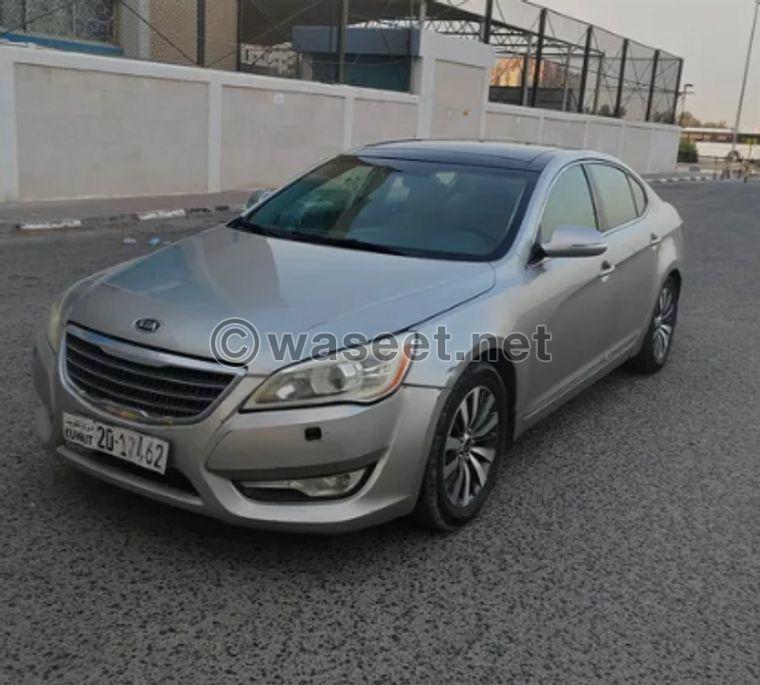 Kia Cadenza 2013 model for sale 0