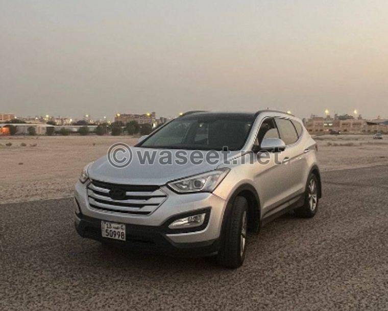 For sale, Hyundai Santa Fe model 2016 0