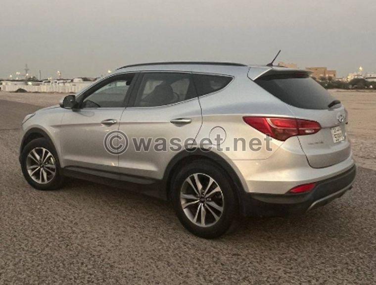 For sale, Hyundai Santa Fe model 2016 2