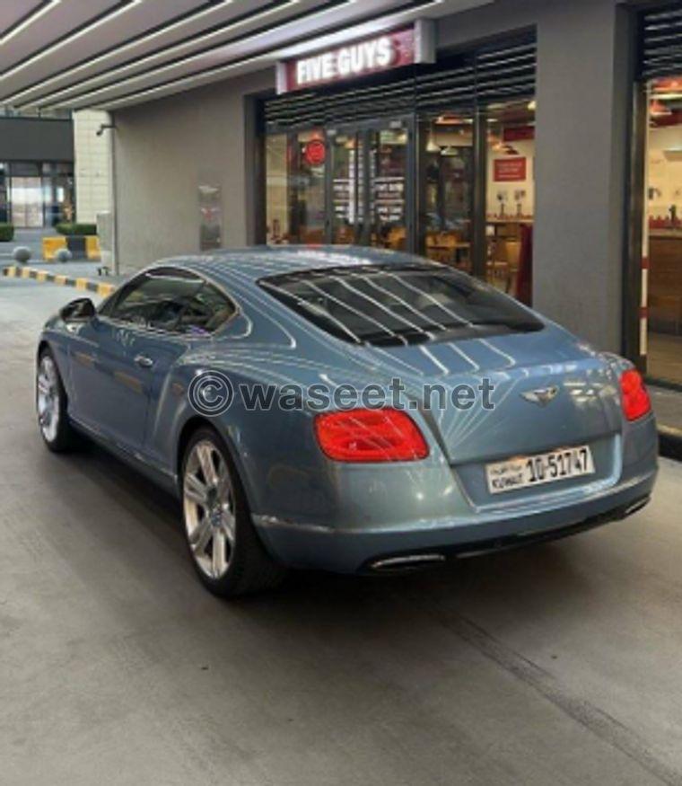 Bentley Continental 2012 model for sale 3