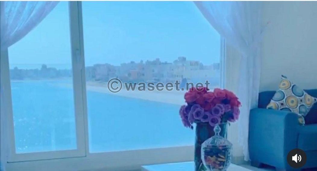 Apartment for rent on Khor Sabah Al Ahmad Al Bahariya  0