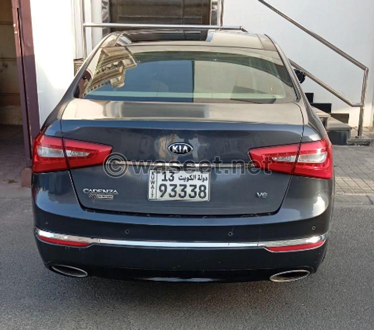 Kia Cadenza model 2016 5