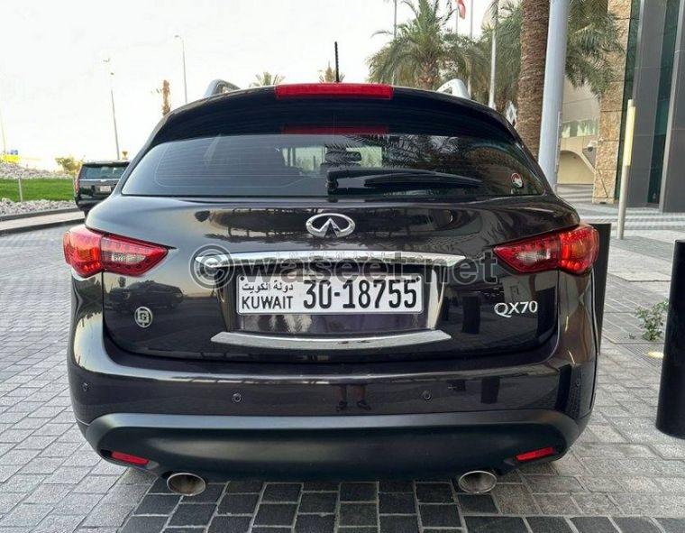  Infiniti QX70 model 2014  2