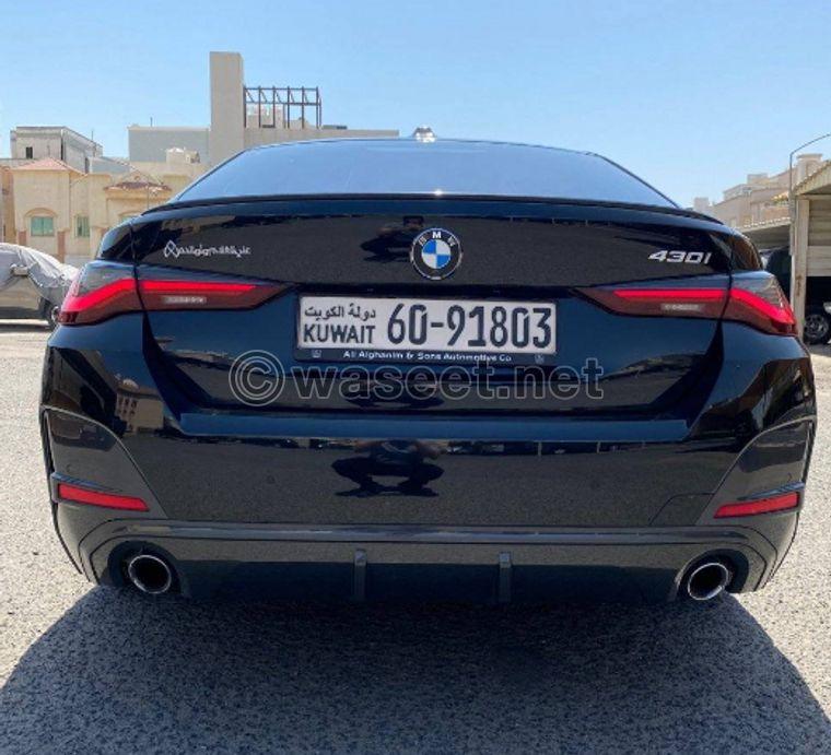 للبيع BMW 430i Grand Coupe 2022 4