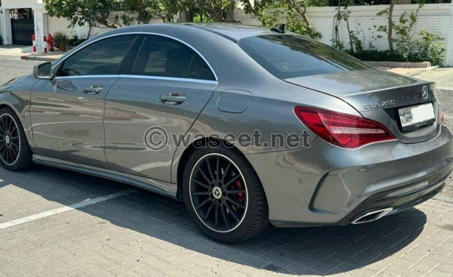 Mercedes CLA250 model 2018  3